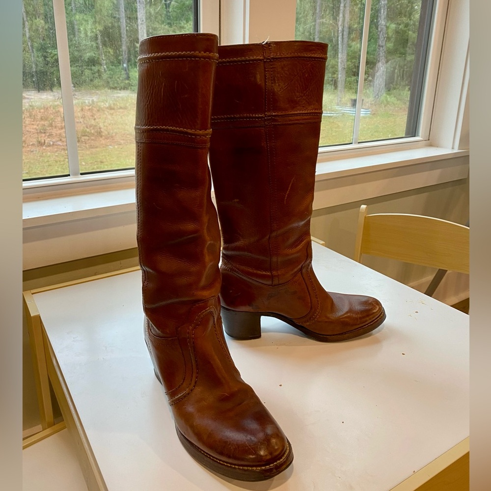 Vintage Frye Jane Stitch